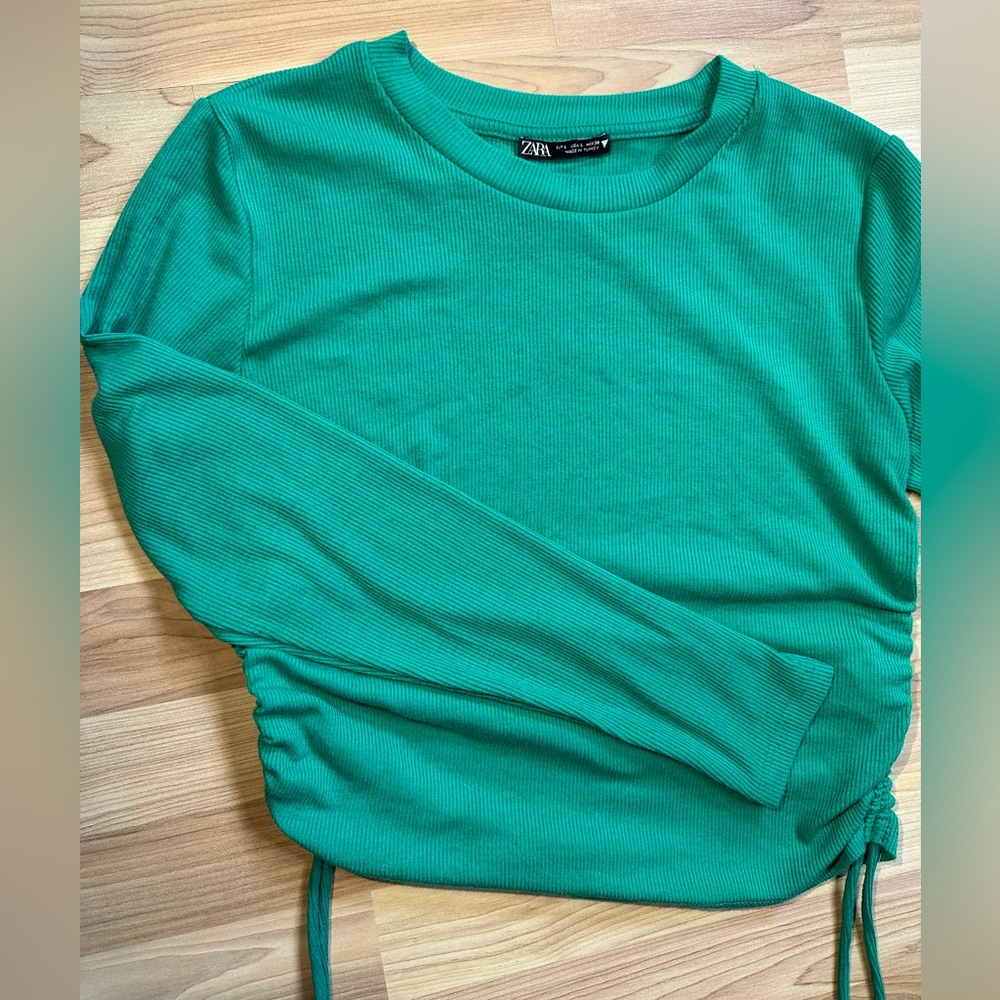 Zara Sinched Waist Top